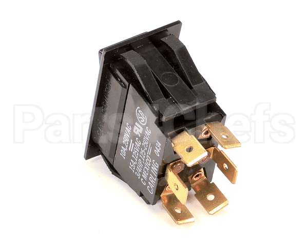 29107.0000 Bunn Switch,On/Off/On Dpdt 250V Blk