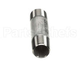 292-3010 American Dish Service Nipple, 1/2 X 3 Ss