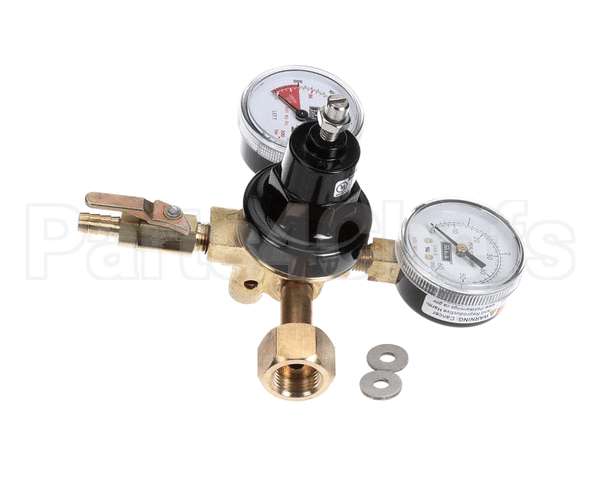 2928F Perlick Co2 Regulator, Primary, Twin G