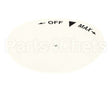 293300 Low Temp Industries Label On/Off/Max Clear