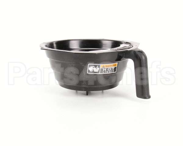 29351.0001 Bunn Funnel W/Decals, Wide-Black