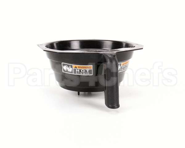 29351.0001 Bunn Funnel W/Decals, Wide-Black