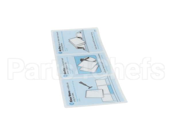 29487 Power Soak Systems Decal - Backsplash Steps 5-7 L