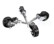 2954.SET4 Hardt Caster Swivel 4 Adj.c/Set Blaz