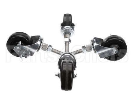 2954.SET4 Hardt Caster Swivel 4 Adj.c/Set Blaz