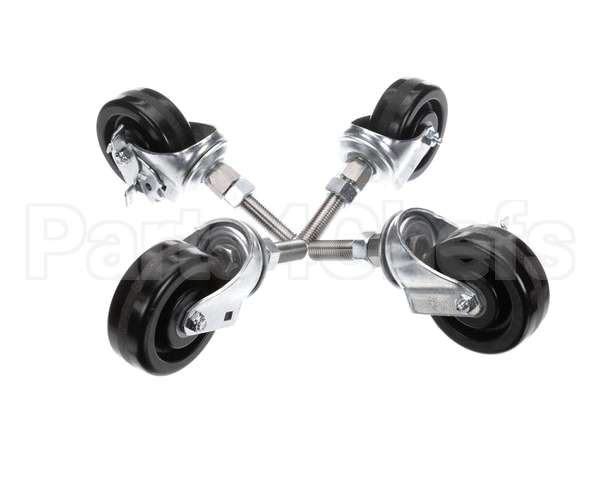 2954.SET4 Hardt Caster Swivel 4 Adj.c/Set Blaz