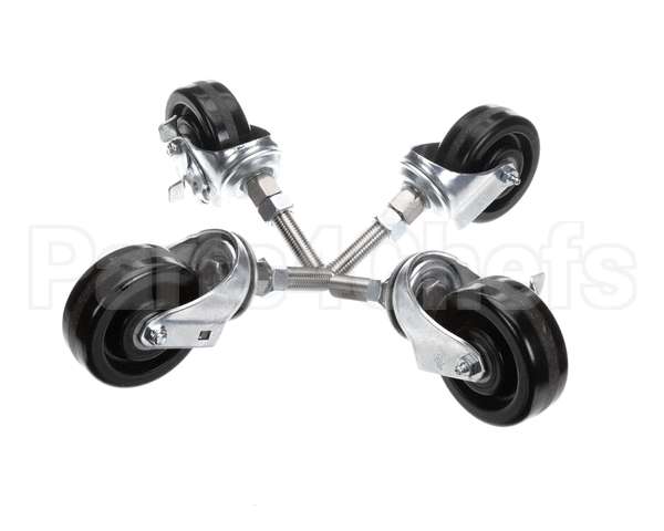 2954.SET4 Hardt Caster Swivel 4 Adj.c/Set Blaz
