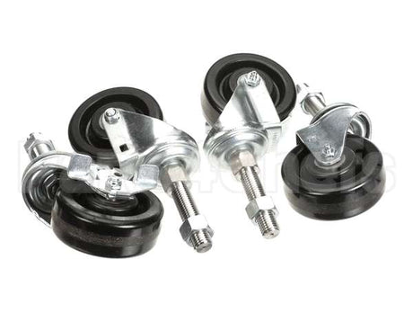 2954.SET4.S Hardt Caster Swivel 4 Adj C/Set Blaze/35
