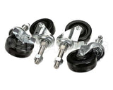 2954.SET4.S Hardt Caster Swivel 4 Adj C/Set Blaze/35