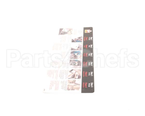 29594 Power Soak Systems Decal - Wendy's Steps 1-6