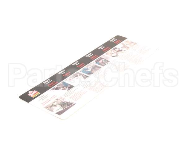 29594 Power Soak Systems Decal - Wendy's Steps 1-6