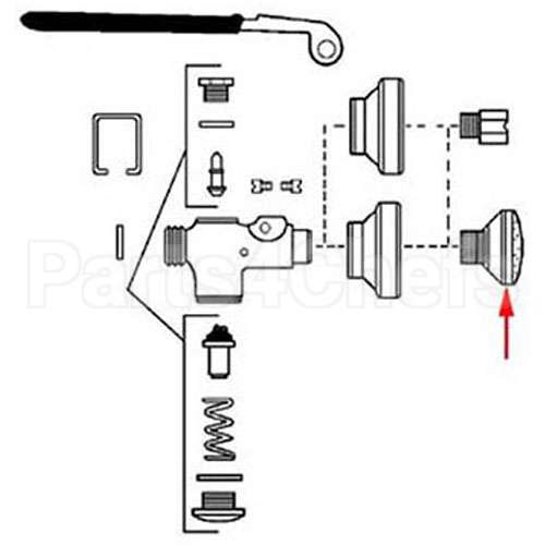 2990-3001 Compatible Fisher Nozzle(Wide, Spray Valv, Fisher)