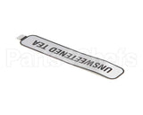 29989.0001 Bunn Decal, Unsweetened Tea