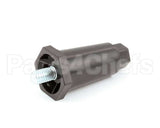 2A-Y7555 Star Leg,2-1/2,3-1/2Adj,Blk