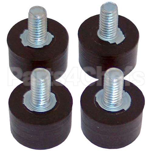 2A40564 Compatible Star Foot Rubber 5/16-18X5/8 M