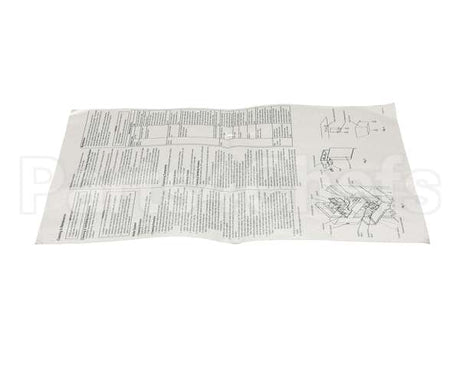 2A4562-01 Hoshizaki Maintenance Label
