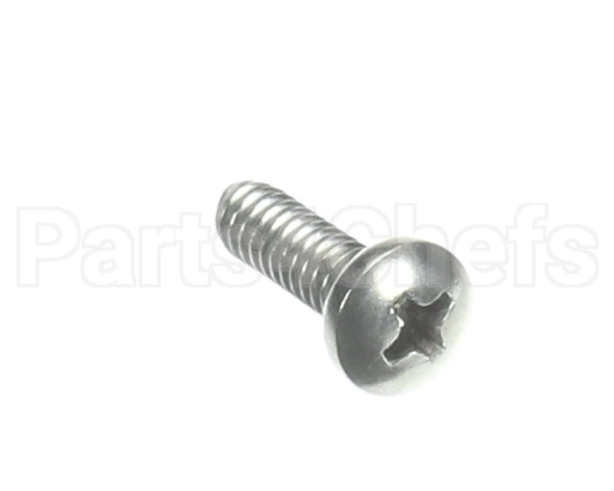 2C-Q2041A Bakers Pride Screw, 1/4-20 X 1/2 ,Rnd Hd,Zi