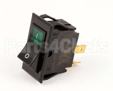 2E-305295 Wells Switch Rocker 250V 10A Gr