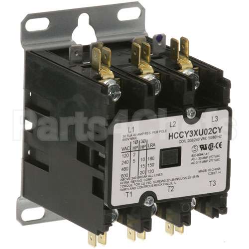 2E-30700-03 Compatible Star Contactor 3P 30/40A 208/240V