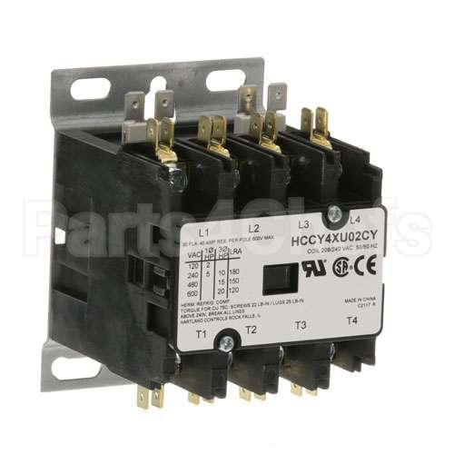 2E-30702-01 Compatible Star Contactor 4P 30/40A 208/240V