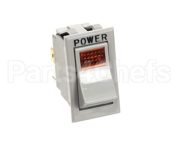 2E-35127 Star Switch Rkr, Plstc, Amber Lt