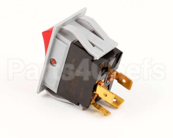 2E-35128 Wells Switch Rkr,Pls Bzl W/Red