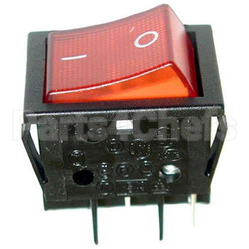 2E-Z10942 Compatible Star Switch, Rocker(On/Off, Lgh, Red)