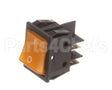 2E-Z3156 Star Sw Dpst 20A/125V Org Lght