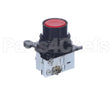 2EP01-25A0024 Cleveland Red Flush Push Button