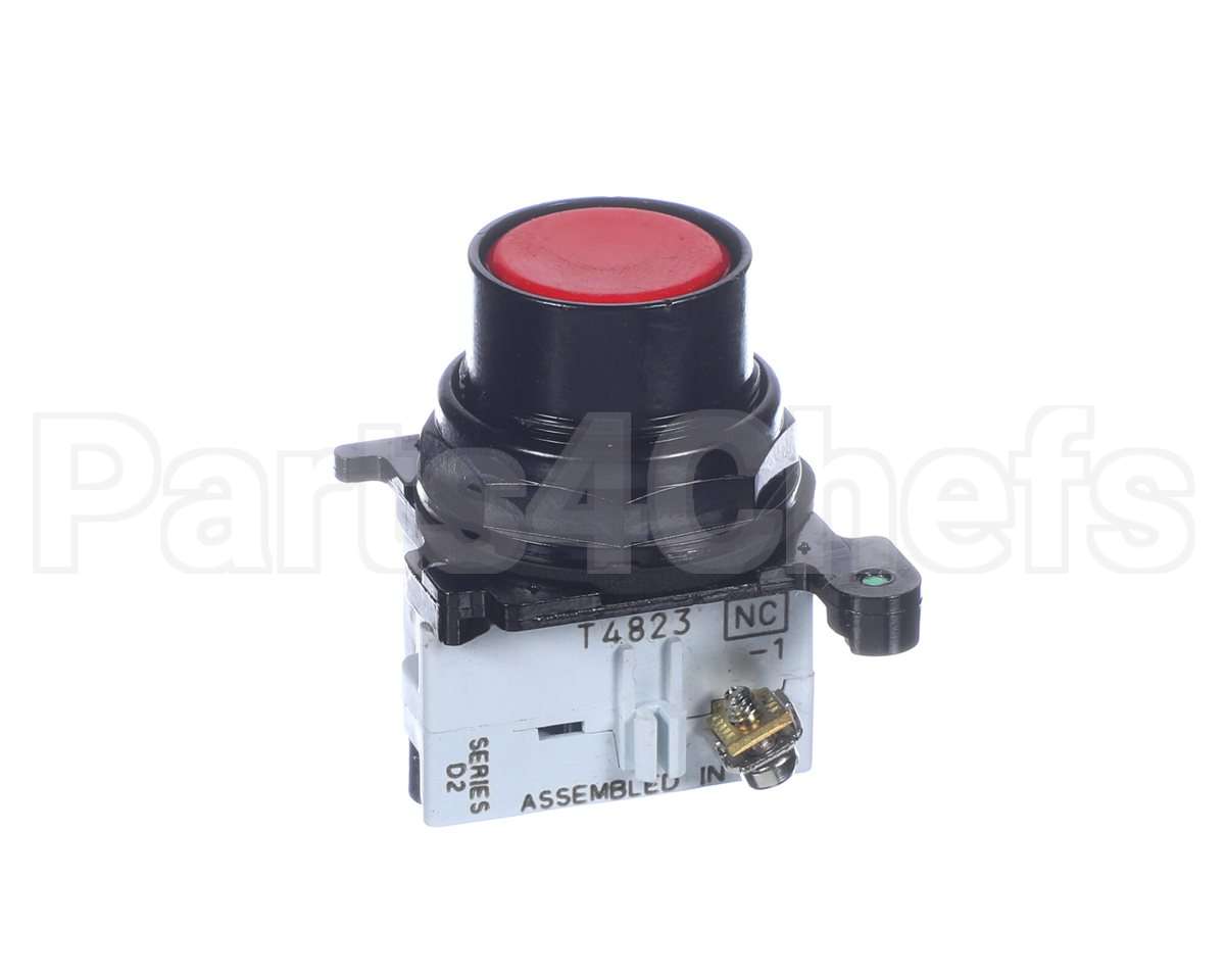 2EP01-25A0024 Cleveland Red Flush Push Button
