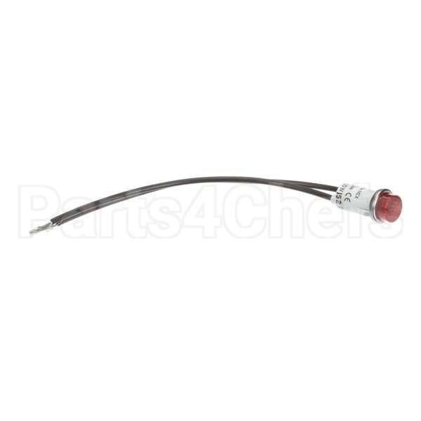 2J-31601-20 Compatible Lang Pilot Lt 250V 6Lead Red