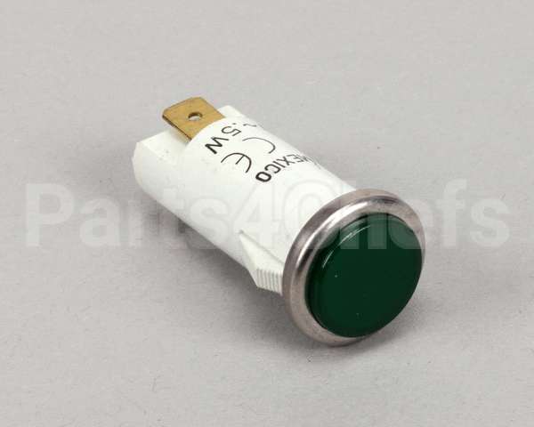 2J-35697 Wells Pilot Lt Green 250V 1/3W