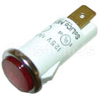 2J-Y6689 Compatible Star Signal Light 1/2" Red 125V