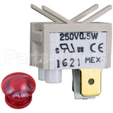 2J-Y7114 Compatible Star Signal Light Red