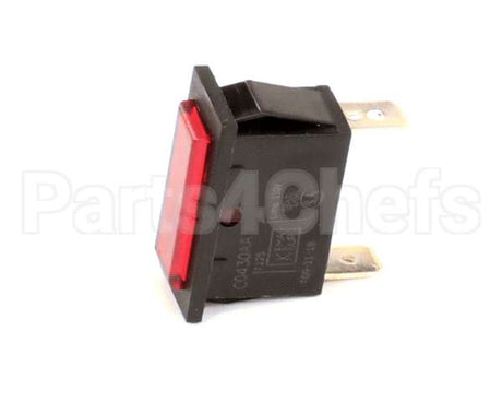 2J-Z13654 Star Pilot Light,Rect.red 120V