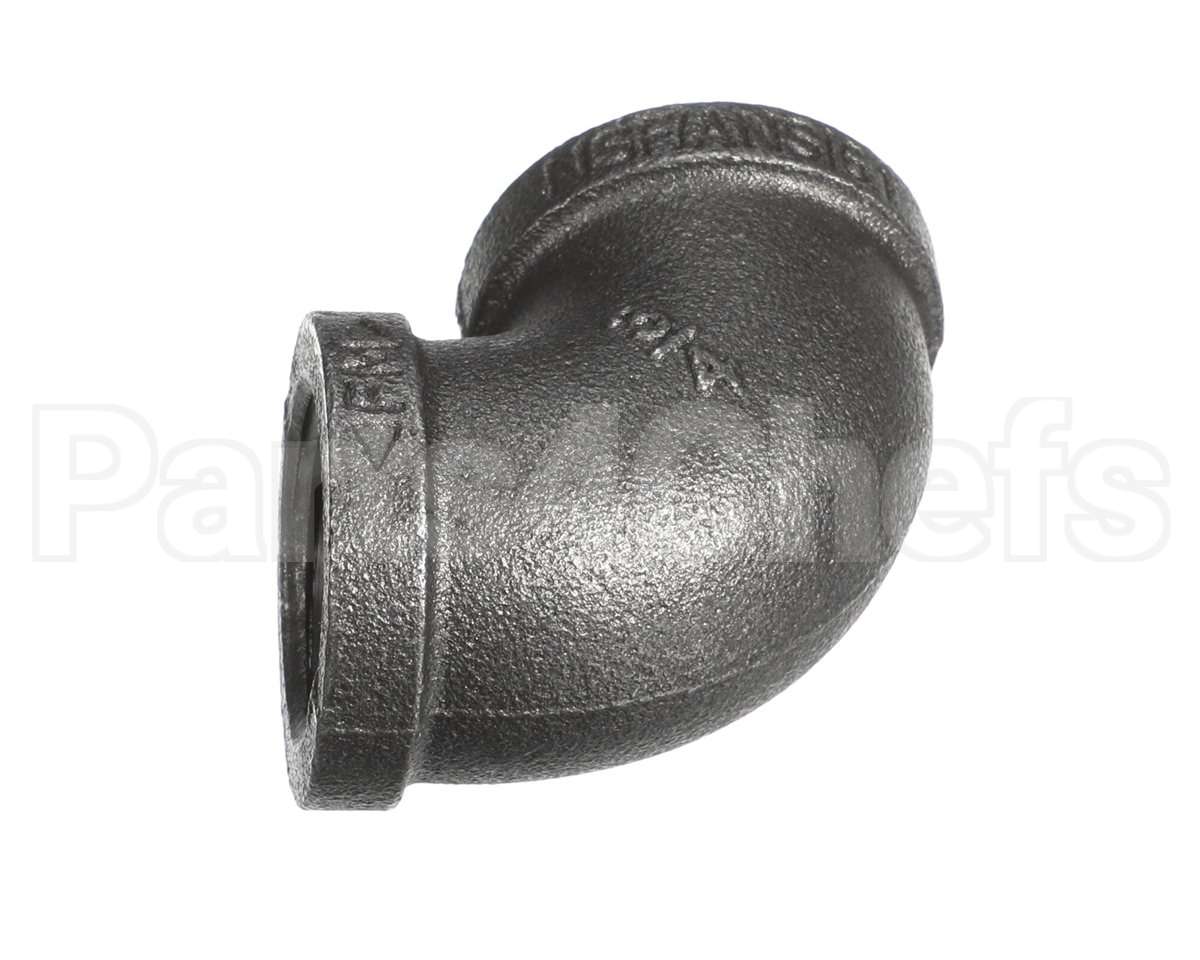 2K-2092611 Bakers Pride Elbow; 3/4 Black Pipe