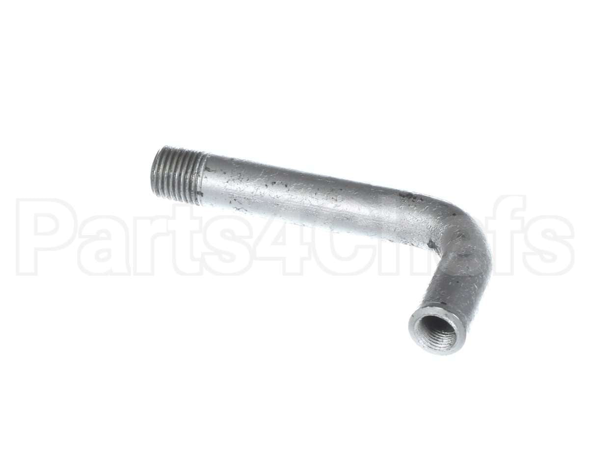2K-CH0008 Bakers Pride Painted Ext Tube, Curved Ch