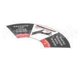 2M-12-WB-0053 Star Label Caution Hot