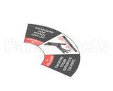 2M-12-WB-0053 Star Label Caution Hot