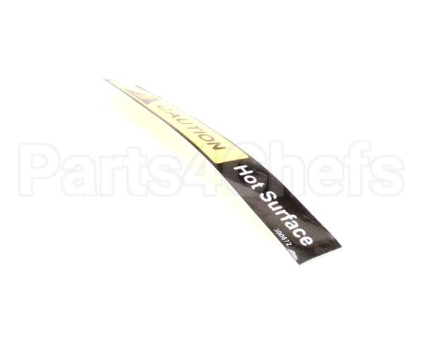 2M-300872 Wells Label Caution Hot Surface
