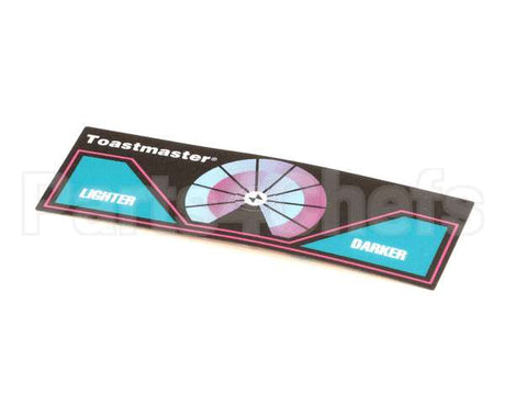 2M-39413 Star Nameplate,Toaster Control 2S
