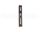 2M-60301-17 Lang Panel Label C28 Pilot