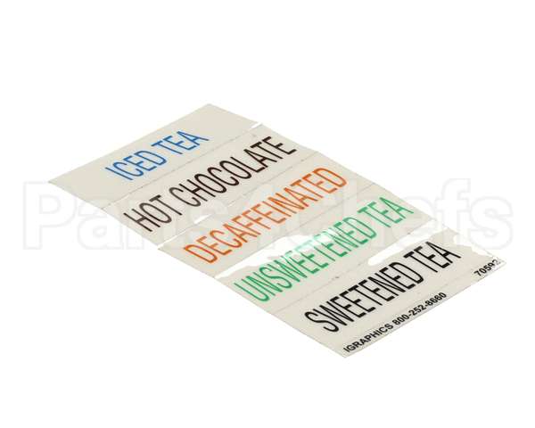 2M-70592 Bloomfield Label Designation (Set)
