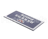 2M-8808902 Bakers Pride Nameplate-Bakers Pride De Ck Ovens