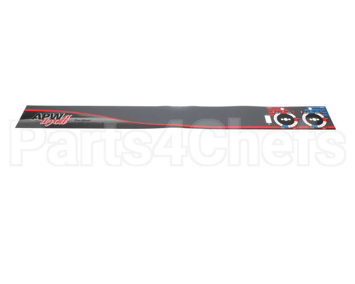2M-8816555 Apw Wyott Decal, Hr-75 Wide 7/11