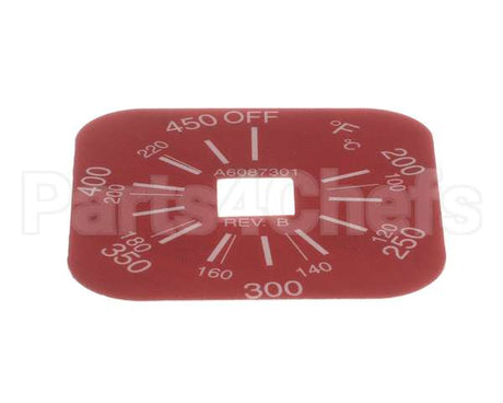 2M-A6087301 Magikitchn Label,Thermostat 200-450F