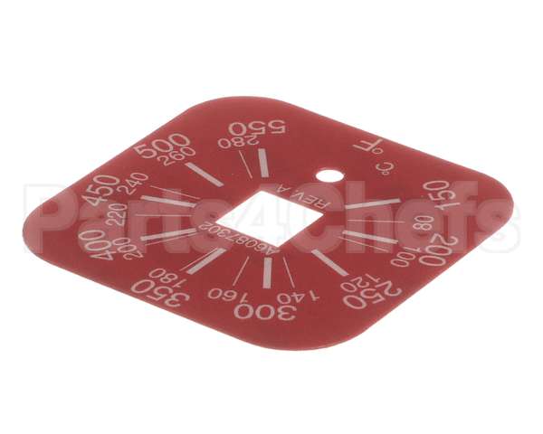 2M-A6087302 Magikitchn Label,Thermostat Mkg 150-550F