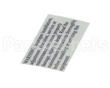 2M-Z1280 Star Label-Warning