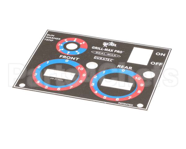 2M-Z13332 Star Control Panel Lbl 30Schdm