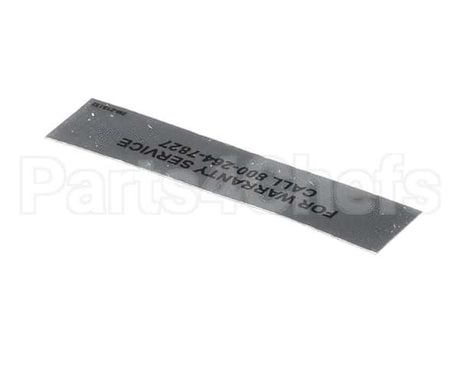 2M-Z15132 Star Label, Wrnty Star Hlmn
